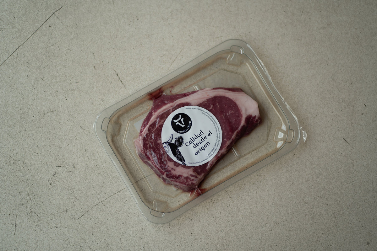 Chuletón de ternera envasado al vacío